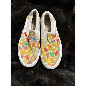 Vans x Haribo Classic Slip On Shoes Men's 6.5 Women 8 gummy bears